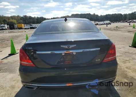 2019 Genesis G90 Ultimate из США, поврежденный, VIN KMTF54JH8KU054361